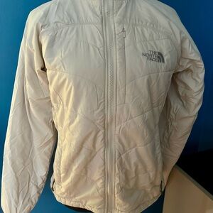 The North Face Off White Jacket very comfy, lightweight clean